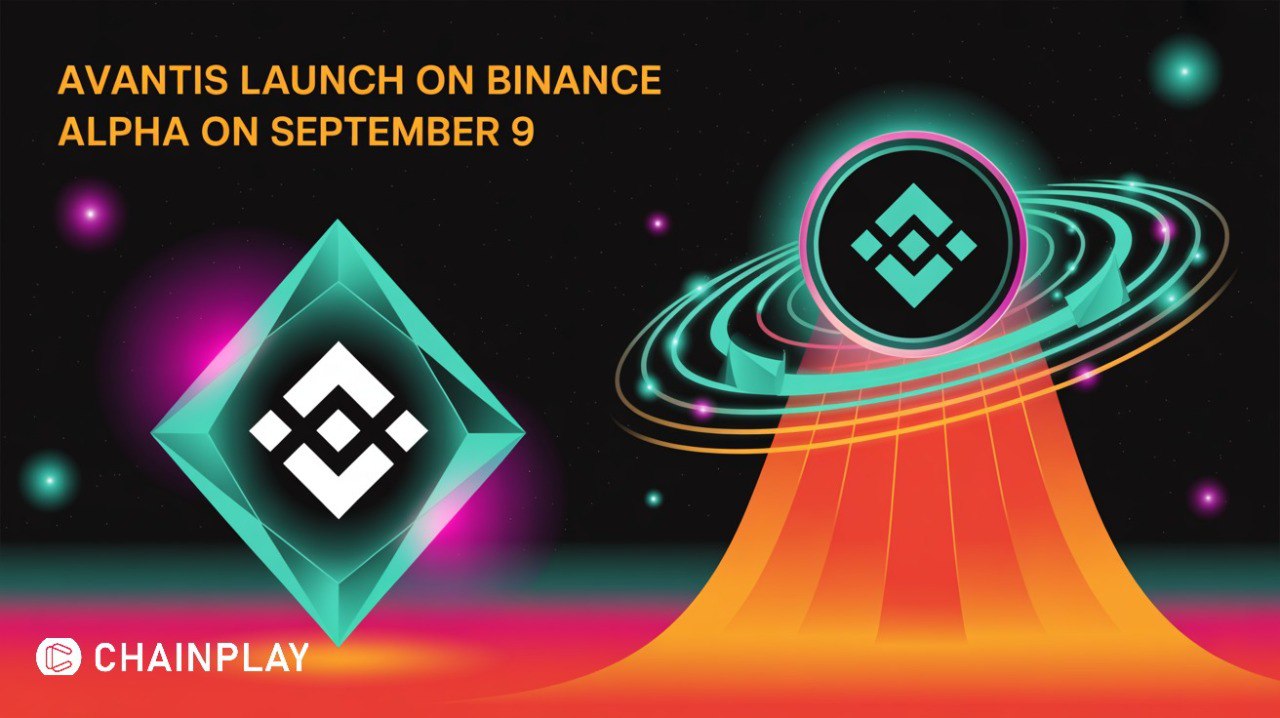 Binance Alpha Announces Exclusive Avantis (AVNT) Airdrop Launch on September 9