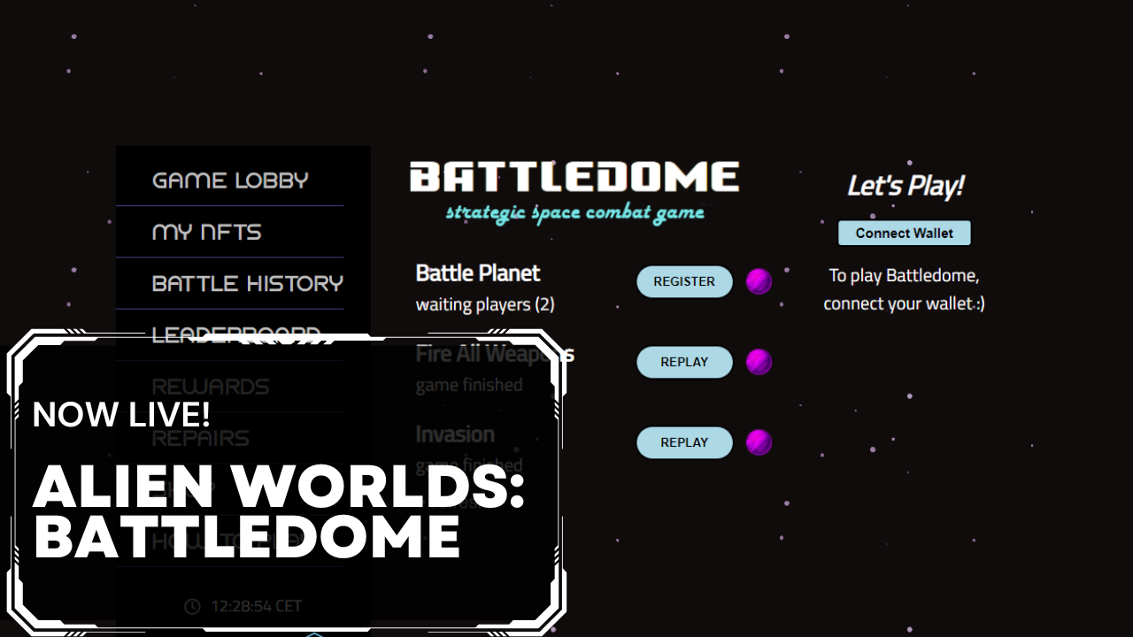 Alien Worlds: Battledome Space Combat Game Now Live! - ChainPlay.gg