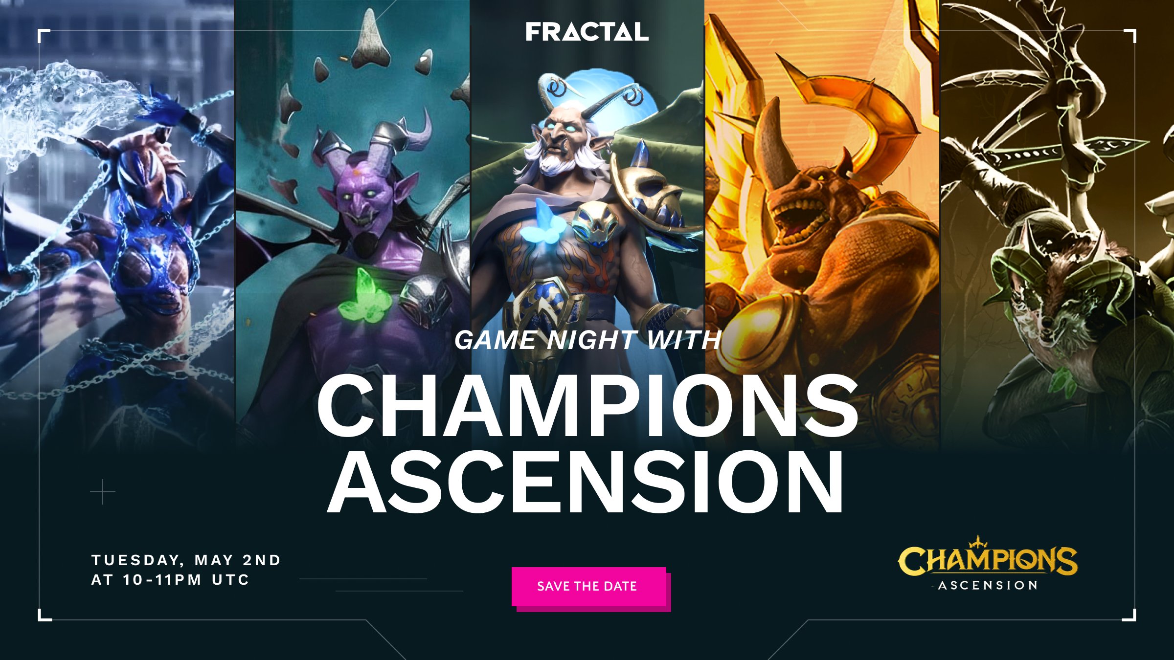 Champions Ascension Now on  Prime Gaming