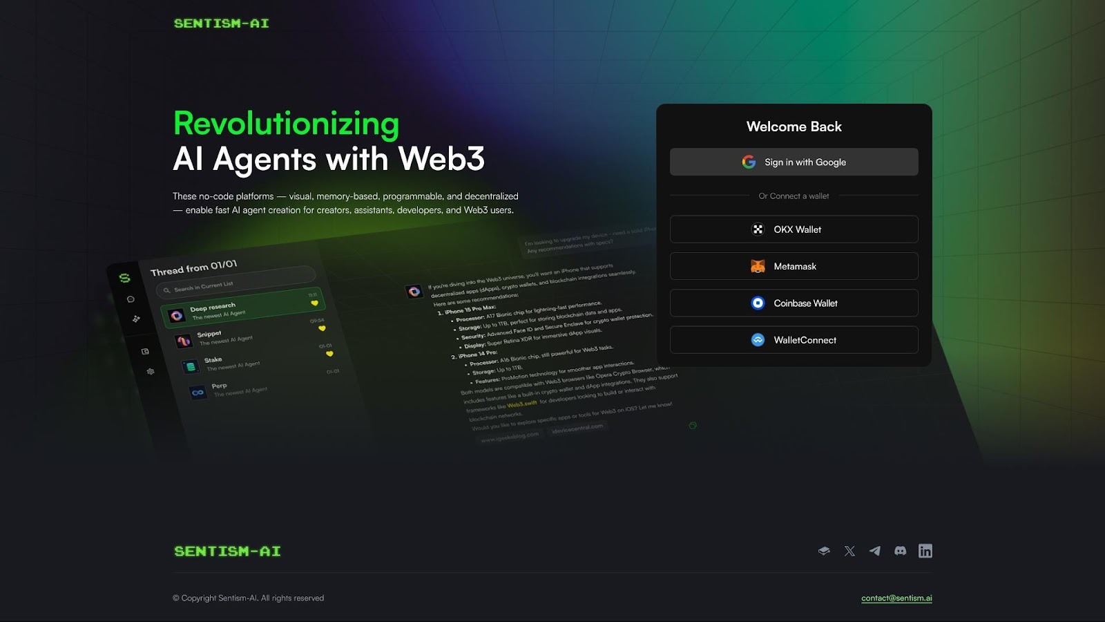 Sentism AI - DappBay