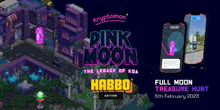 Nostalgia Meets Blockchain: Kryptomon Partners with Habbo for Treasure Hunt Event